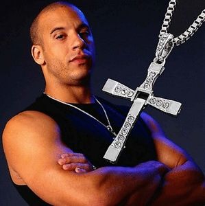 Fast and Furious Dominic Toretto cross necklace